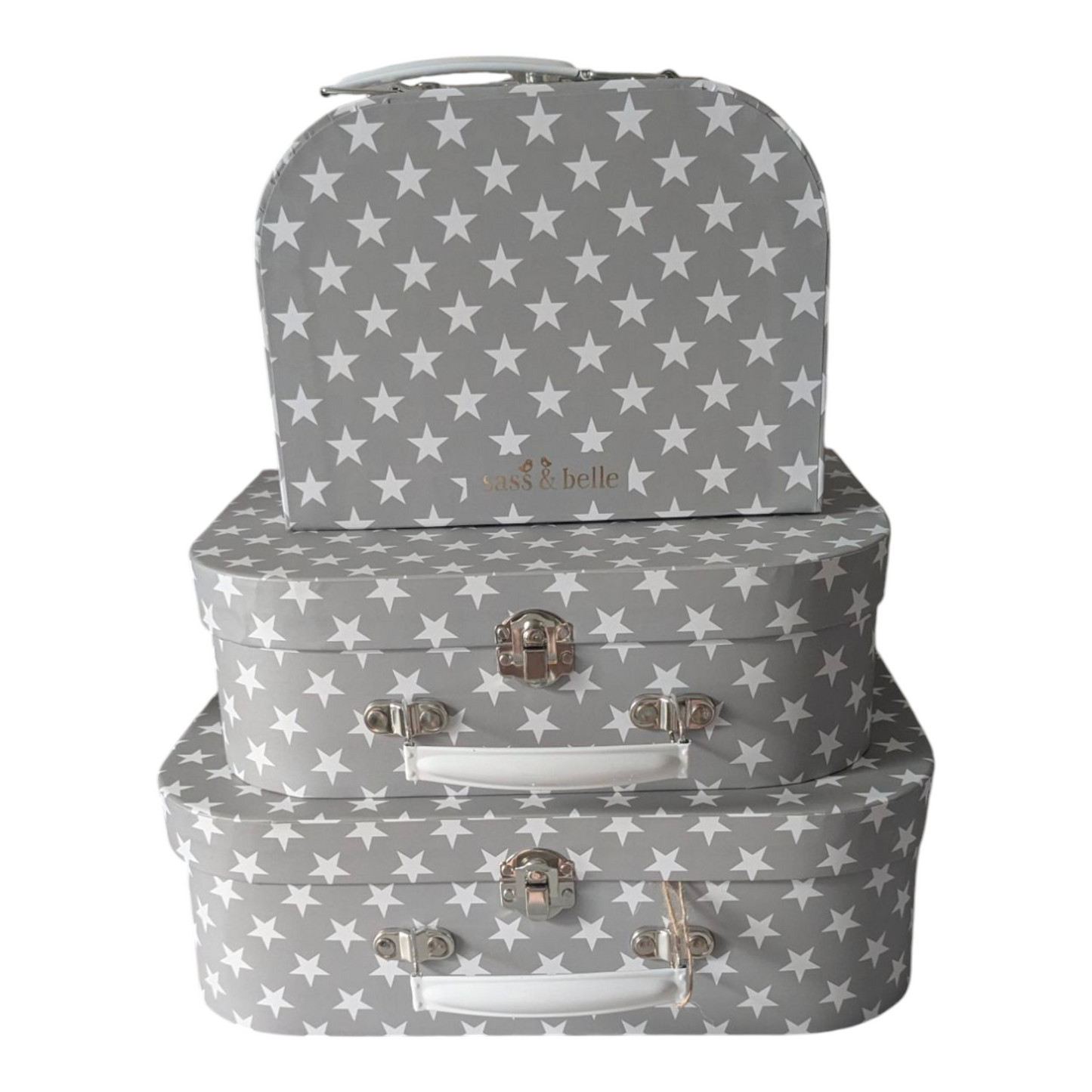 Kuffert - Stjerner. Sæt af 3