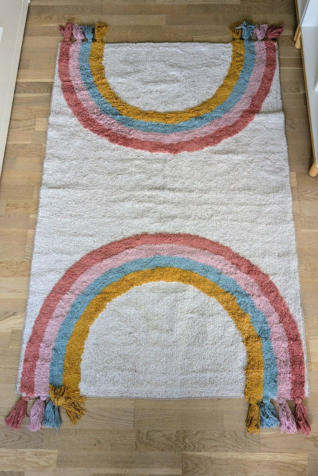 Regnbuetæppe