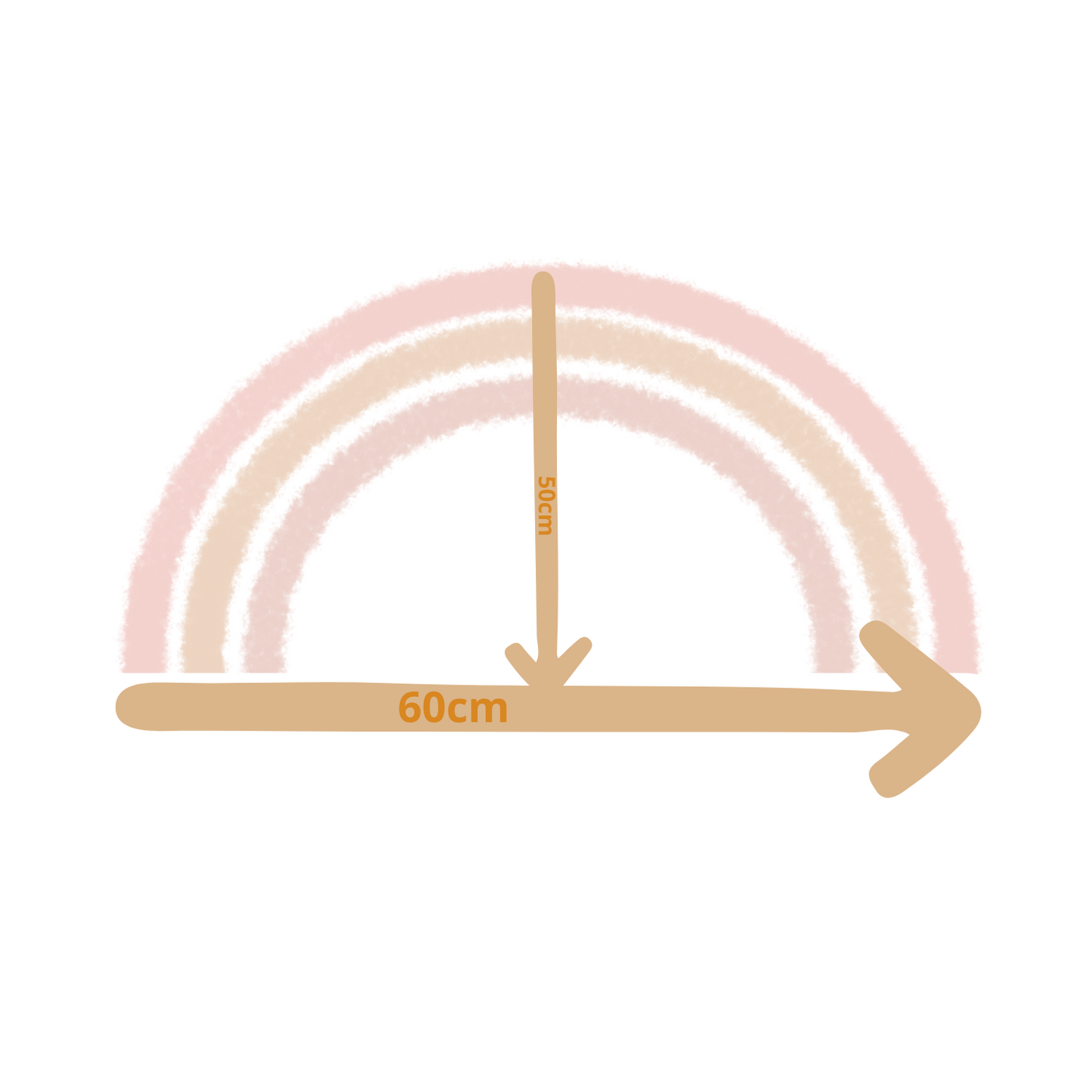 Regnbue tæppe, mini